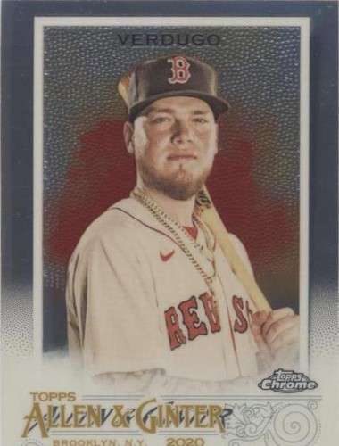 2020 Topps Allen & Ginter Chrome - Alex Verdugo #236