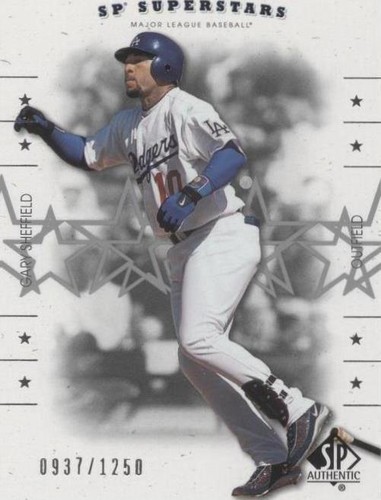 2001 SP Authentic - Gary Sheffield #155
