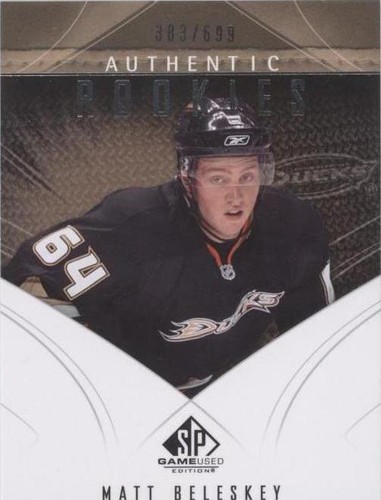 2009-10 SP Game Used Edition - Matt Beleskey #139