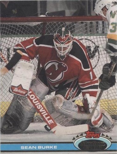 1991-92 Topps Stadium Club - Sean Burke #76