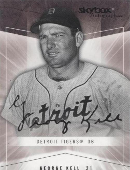 2005 Skybox Autographics - George Kell #79