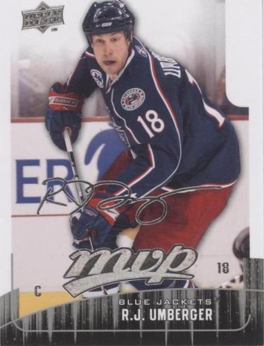 2009-10 Upper Deck MVP - R.J. Umberger #212