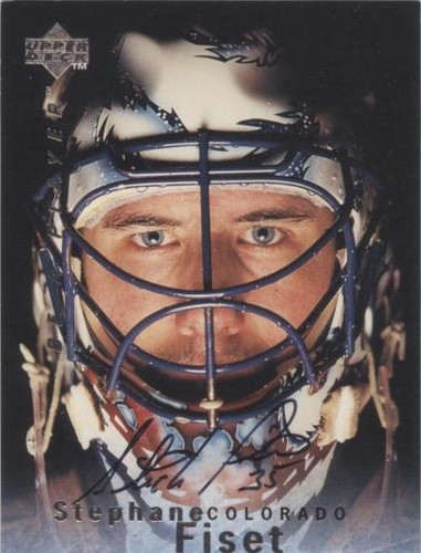 1995-96 Upper Deck Be a Player - Stephane Fiset #S121