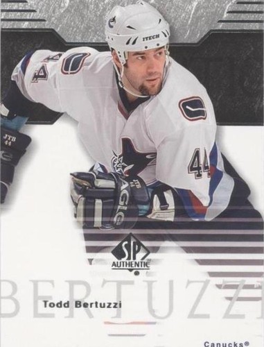 2003-04 SP Authentic - Todd Bertuzzi #87