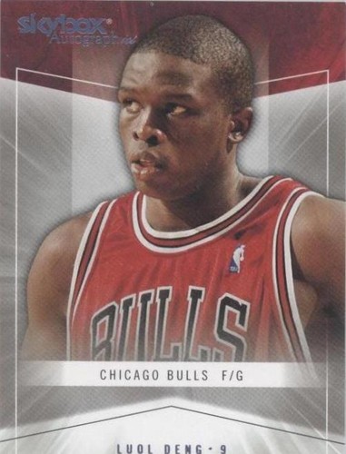 2004-05 Skybox Autographics - Luol Deng #74