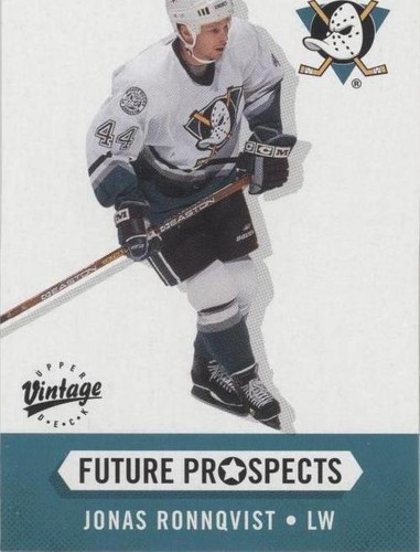 2000-01 Upper Deck Vintage - Jonas Ronnqvist #372