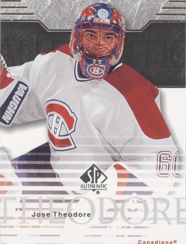 2003-04 SP Authentic - Jose Theodore #45