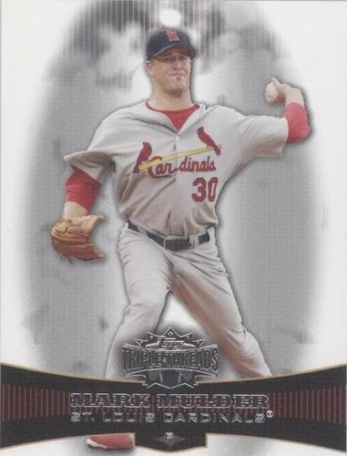 2006 Topps Triple Threads - Mark Mulder #87