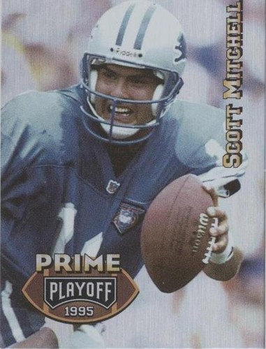 1995 Playoff Prime Scott Mitchell #146