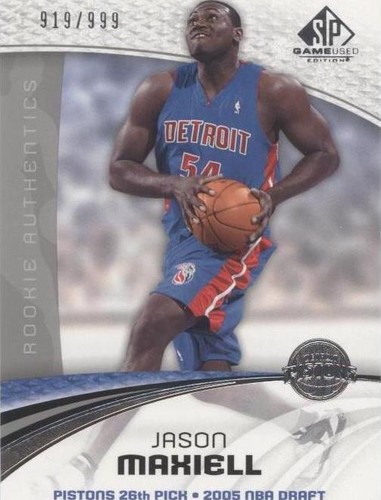 2005-06 SP Game Used Edition - Jason Maxiell #107