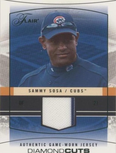 2004 Flair - Sammy Sosa #DC-SS