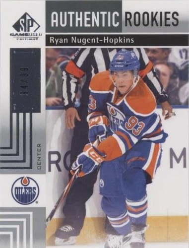 2011-12 SP Game Used Edition - Ryan Nugent-Hopkins #200