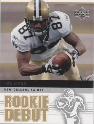 2005 Upper Deck Rookie Debut Joe Horn #62