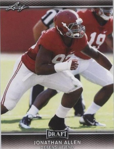 2017 Leaf Draft Jonathan Allen #40