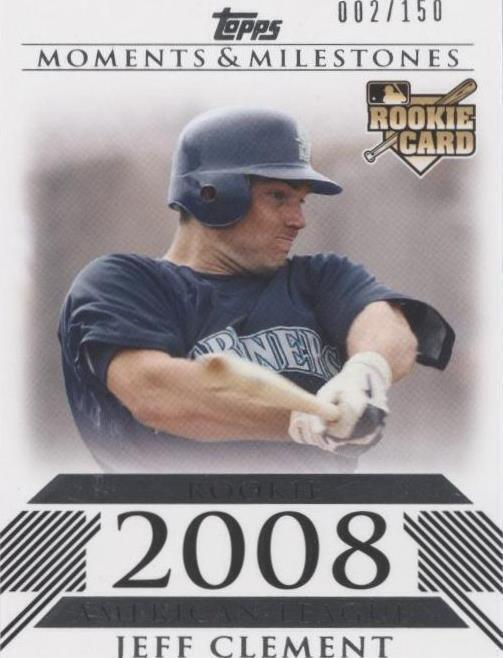 2008 Topps Moments & Milestones - Jeff Clement #157
