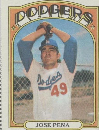 1972 Topps - Jose Pena #322
