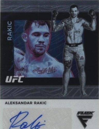 2022 Panini Chronicles UFC - Aleksandar Rakic #FX-ARK