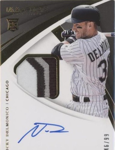 2018 Panini Immaculate Collection - Nick Delmonico #10