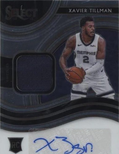 2020-21 Panini Select - Xavier Tillman #RJA-XAV