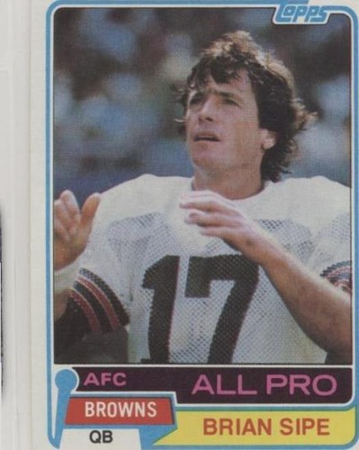 1981 Topps Brian Sipe #350