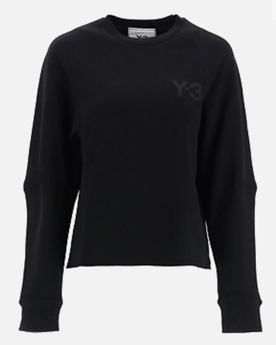 【Y-3】Men's Square Logo Black Sweatshirt GV6057 Adidas Y-3 logo sweatshirt GV0336 BLACK AUTHENTIC NWT Small