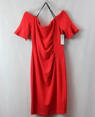 Premier amour short sleeve sheath best sale dress