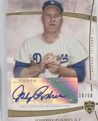 2014 Topps Supreme - Johnny Podres #SA-JPO