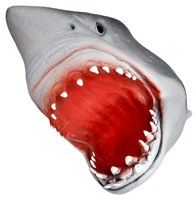 Great white hotsell shark puppet