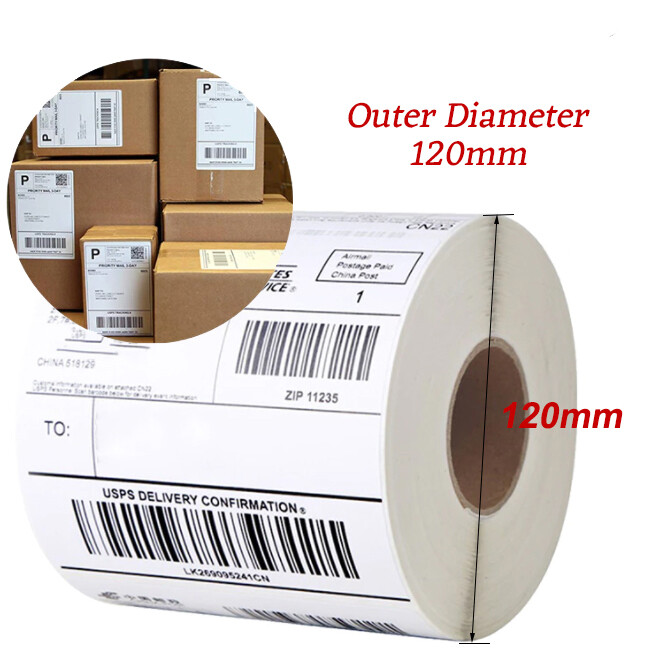 100x150mm A6 Shipping Address Thermal Label for Fastway eParcel 500