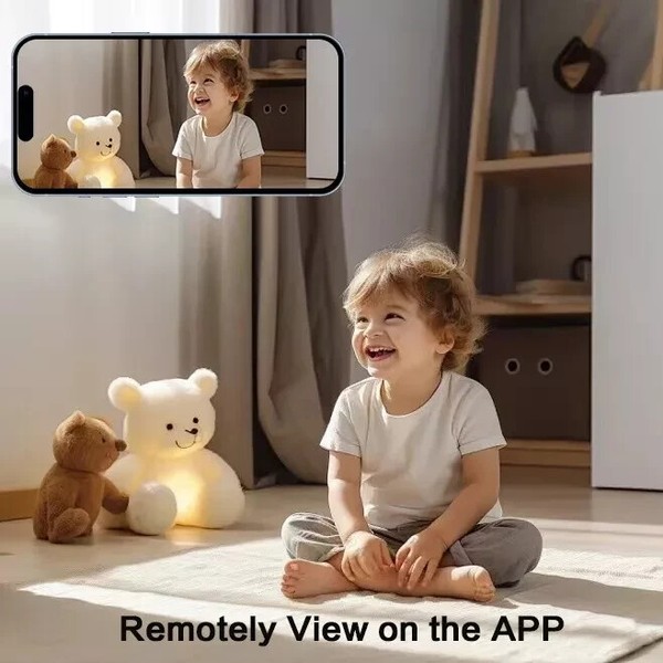 4K Mini Hidden Spy Camera Audio WiFi Remote Viewing Loop Recording Wall Charger - Image 4