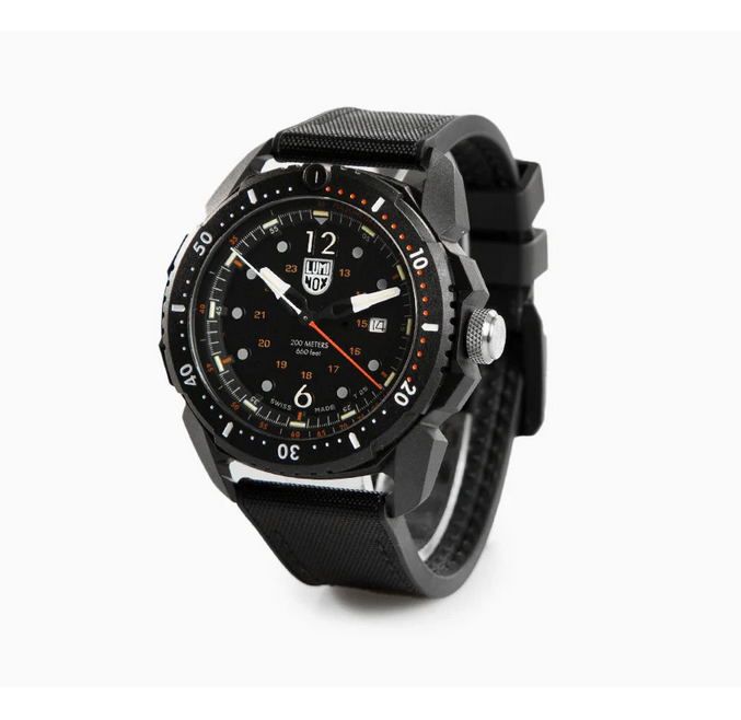 Pre-owned Luminox Men's Watch Ice-sar Arctic Date Display Rotating Bezel Strap Xl.1052