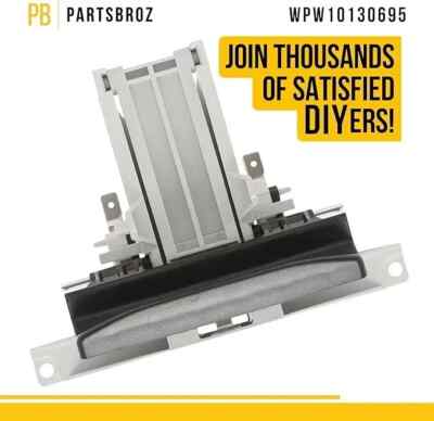 Admiral DDB1501AWB Genuine Dishwasher Door Latch Handle