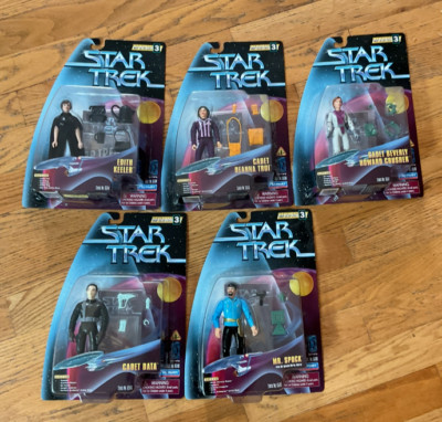 Lot of 5 - Star Trek Deep Space 9 Action Figures - Warp Factor Series 3 (1997)