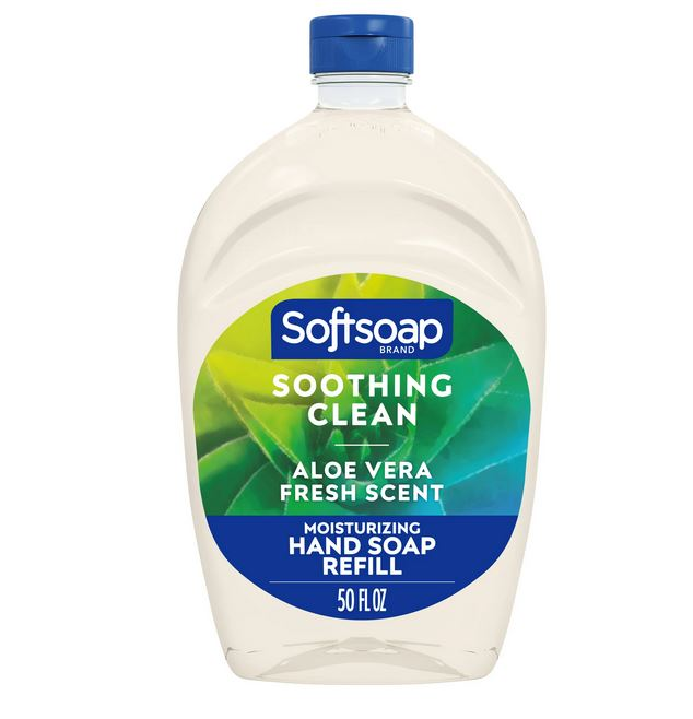 Liquid Hand Soap Refill, Soothing Clean, Aloe Vera Fresh Scent, 50 Oz