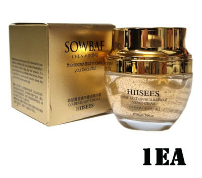 [HIISEES]24K Golden Snail Essence Cream 50g/Anti-Aging, Whitening, Moisturizing