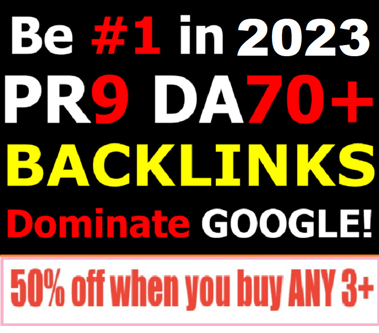100 High Da (70+) Dofollow Backlinks,  Powerful Whitehat Seo Links
