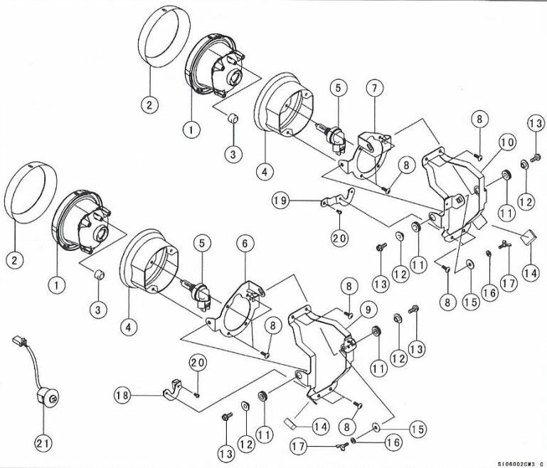 2011-2024 Genuine Kawasaki Vaquero 1700 ABS Auxiliary