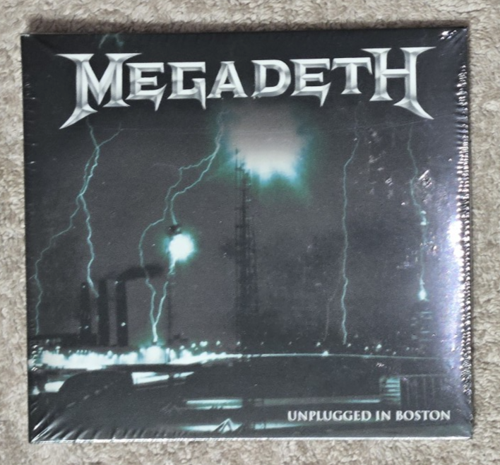 MEGADETH - UNPLUGGED IN BOSTON on CD - MAY 9, 2001 - CLO2749 DAVE MUSTAINE - NEW