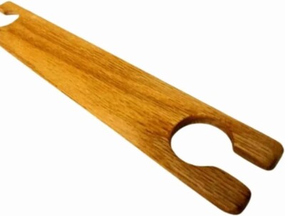 8 Inch Weaving Stick Shuttle Handcrafted From Red Oak. 1.5 Inches Wide 