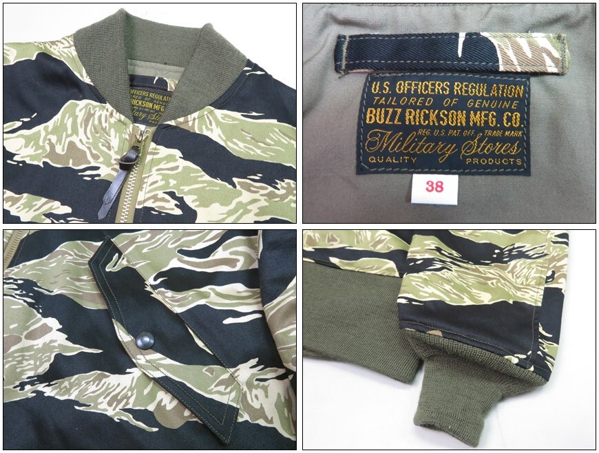 Pre-owned Buzz Rickson's Black Tiger L-2b Civilian Model Flight Jacket (size40 L) Japan