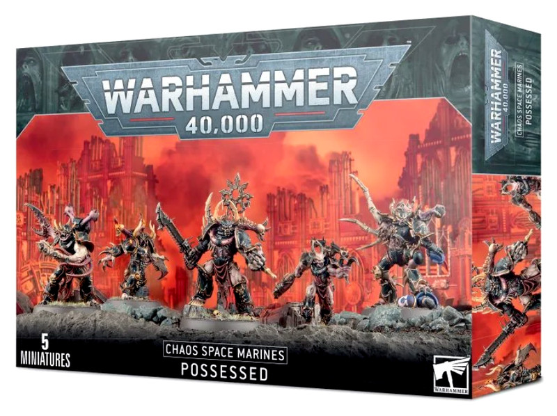 Possessed Chaos Space Marines NO BOX Warhammer 40K Daemon Astartes