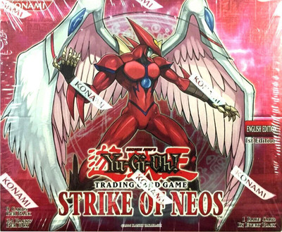 YUGIOH STRIKE OF NEOUS  1ST EDITION BOOSTER BOX KONAMI