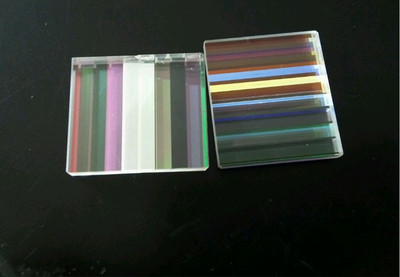 1PC 33x3x04cm Defective lens Prism Optical Glass Physics Decorative prism 
