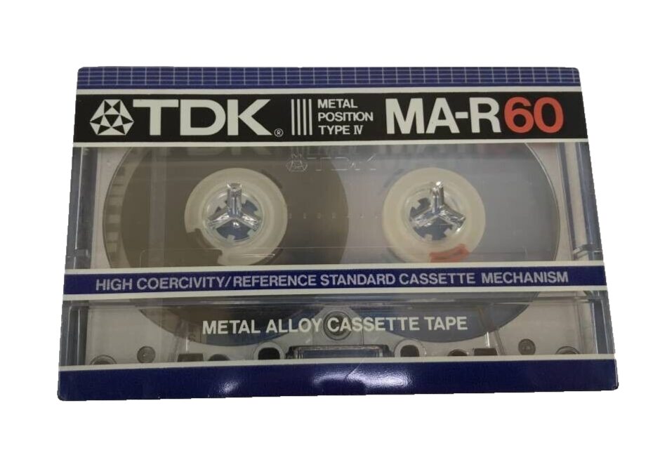 TDK - 【超希少】TDK MA-R60 TDK MA-R60 Cassette Tape Metal 60 minutes New | eBay