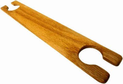 16-Inch Weaving Stick Shuttle Handcrafted From Red Oak. 1.5 Inches Wide 