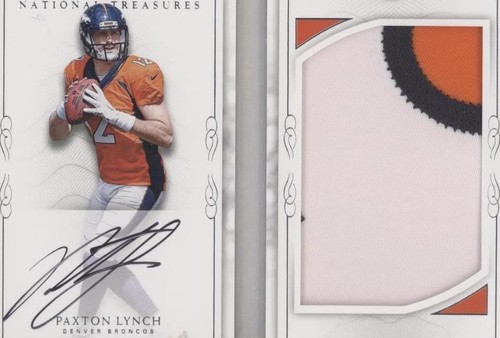 2016 Panini National Treasures Paxton Lynch #9