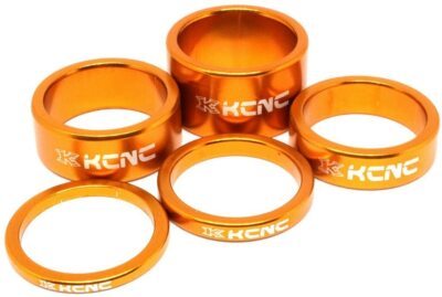 KCNC  1 1/8 ''ROUGE 3 5 10 14 20 MM Standard spacer headset red blue stem vpvpvvv