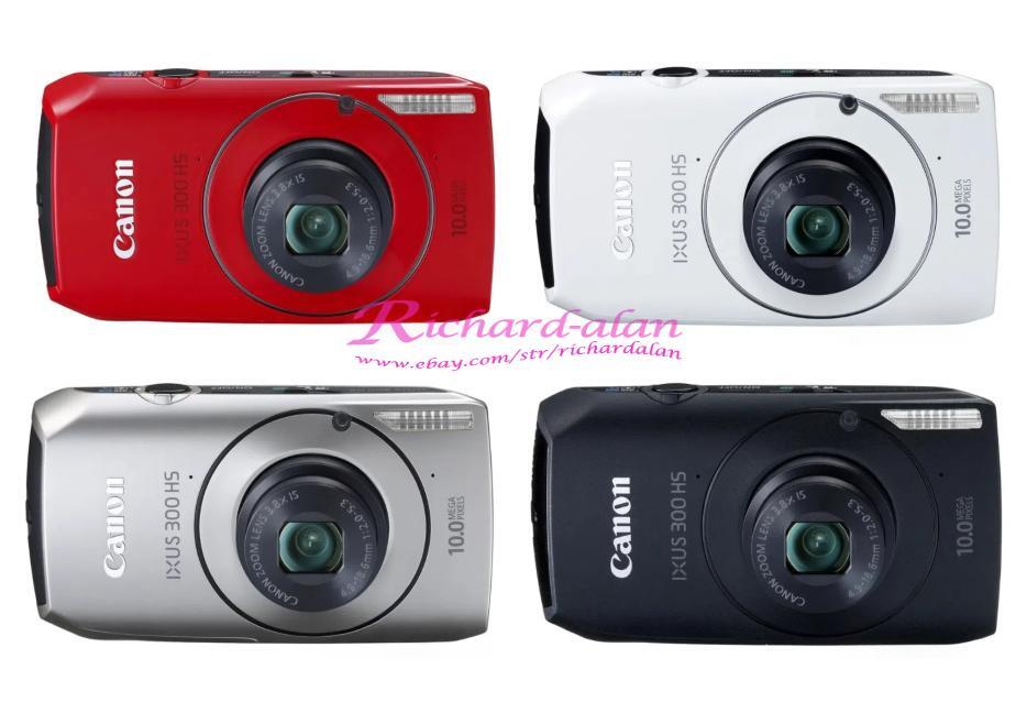 Canon IXUS 300 HS 10.0MP 3.8X Optical Zoom Vintage Digital