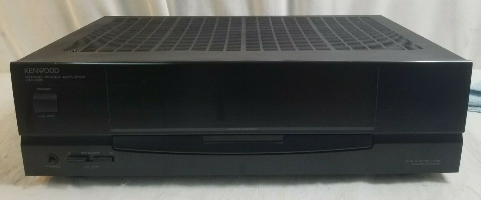 KENWOOD KM-893 Stereo Power Amplifier GREAT Working