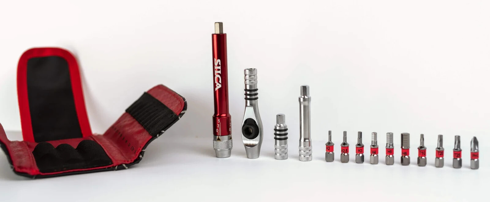 Silca T-Ratchet + Ti-torque Kit bicycle torque wrench set